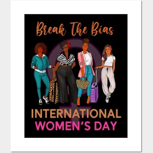 break the bias international womens day 2024 Posters and Art